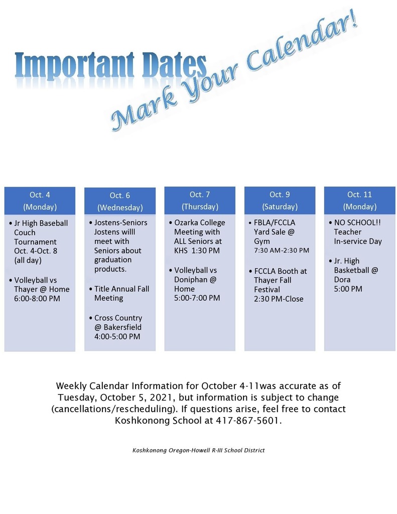Word Art Image - Important Dates - Mark Your Calendar with Calendar Date Information  in shades of blue
